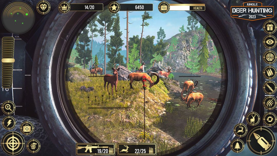叢林鹿狩獵遊戲截圖