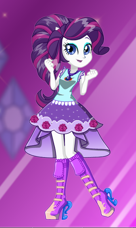 Dress up Rarity ภาพหน้าจอเกม