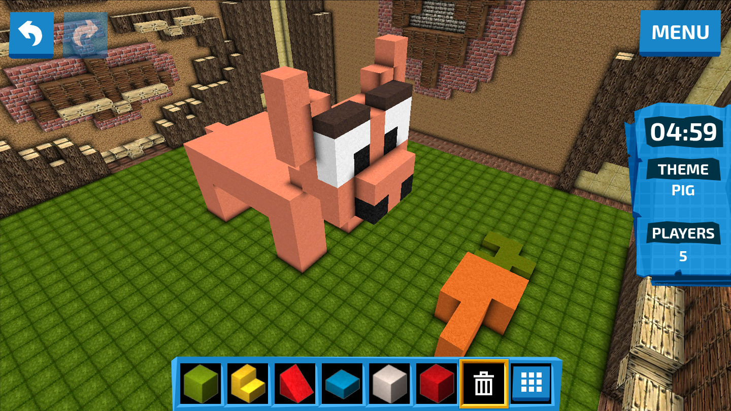 Build Battle Craft Game Screenshot