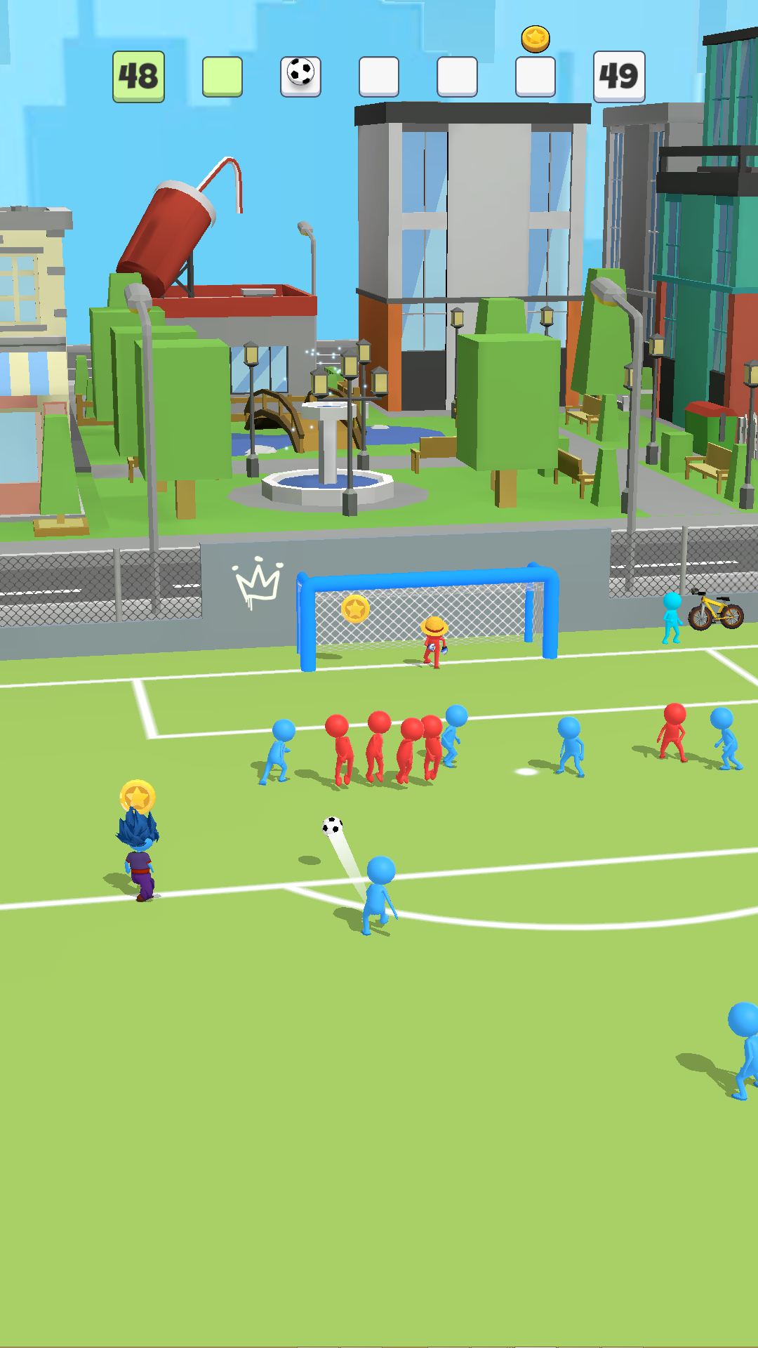 Screenshot 1 of Super Goal - Soccer Stickman 0.0.83
