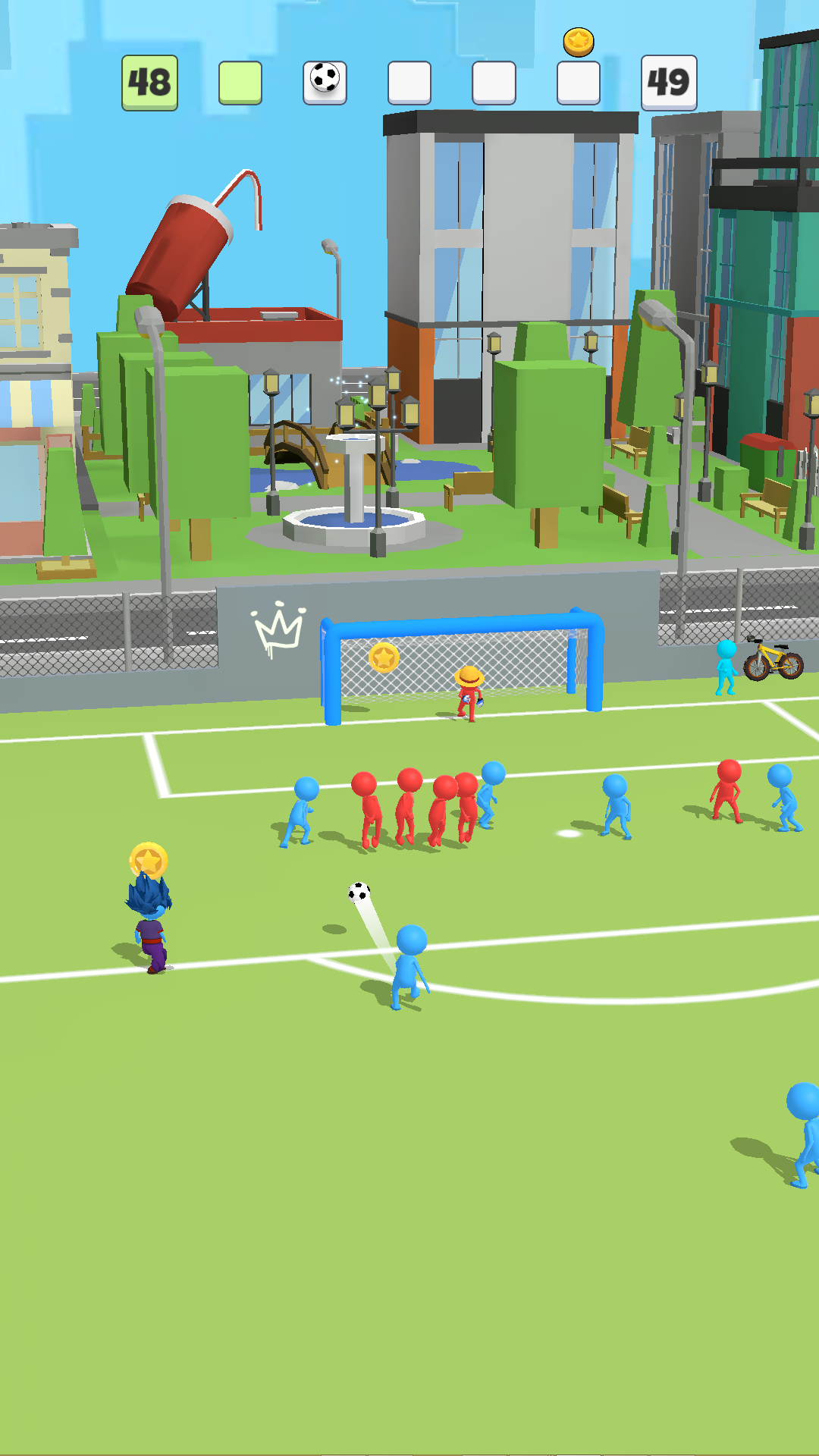Super Goal - 火柴人足球 遊戲截圖