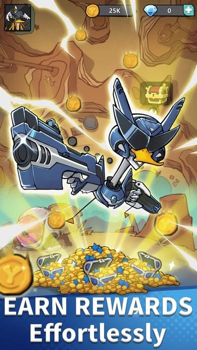 Merge Duck 2: Turn Based RPG 게임 스크린샷