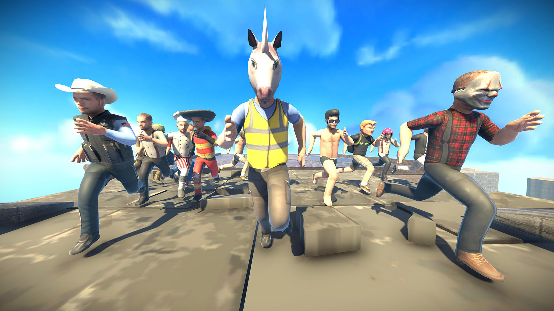 Rumble Run: Real Blood Game Screenshot