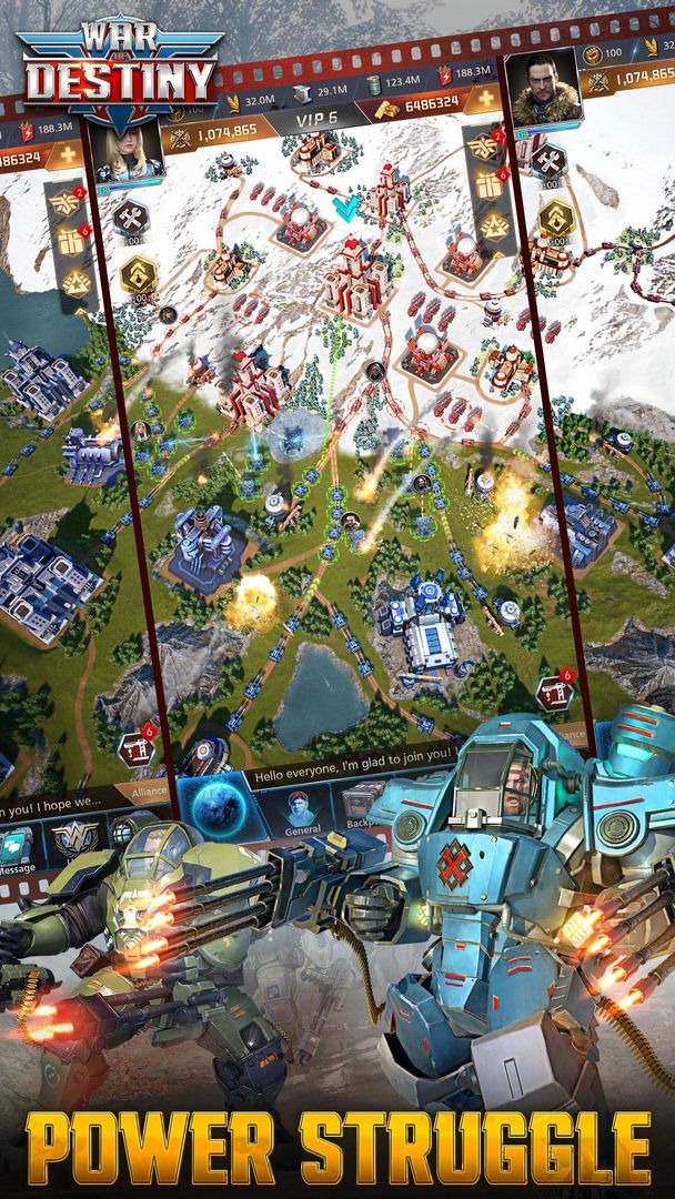 Screenshot of War of Destiny