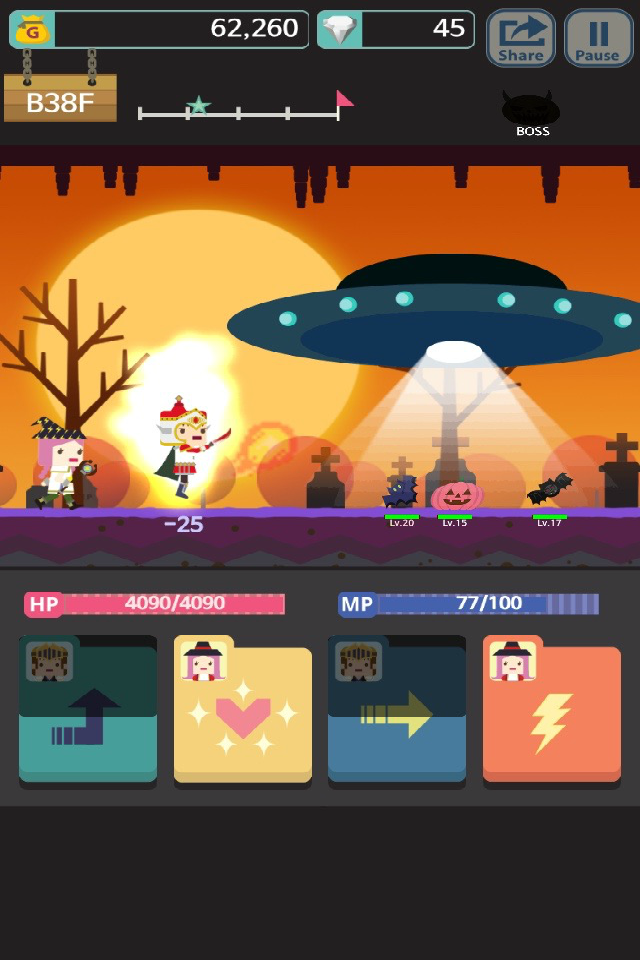 Infinity Dungeon Game Screenshot