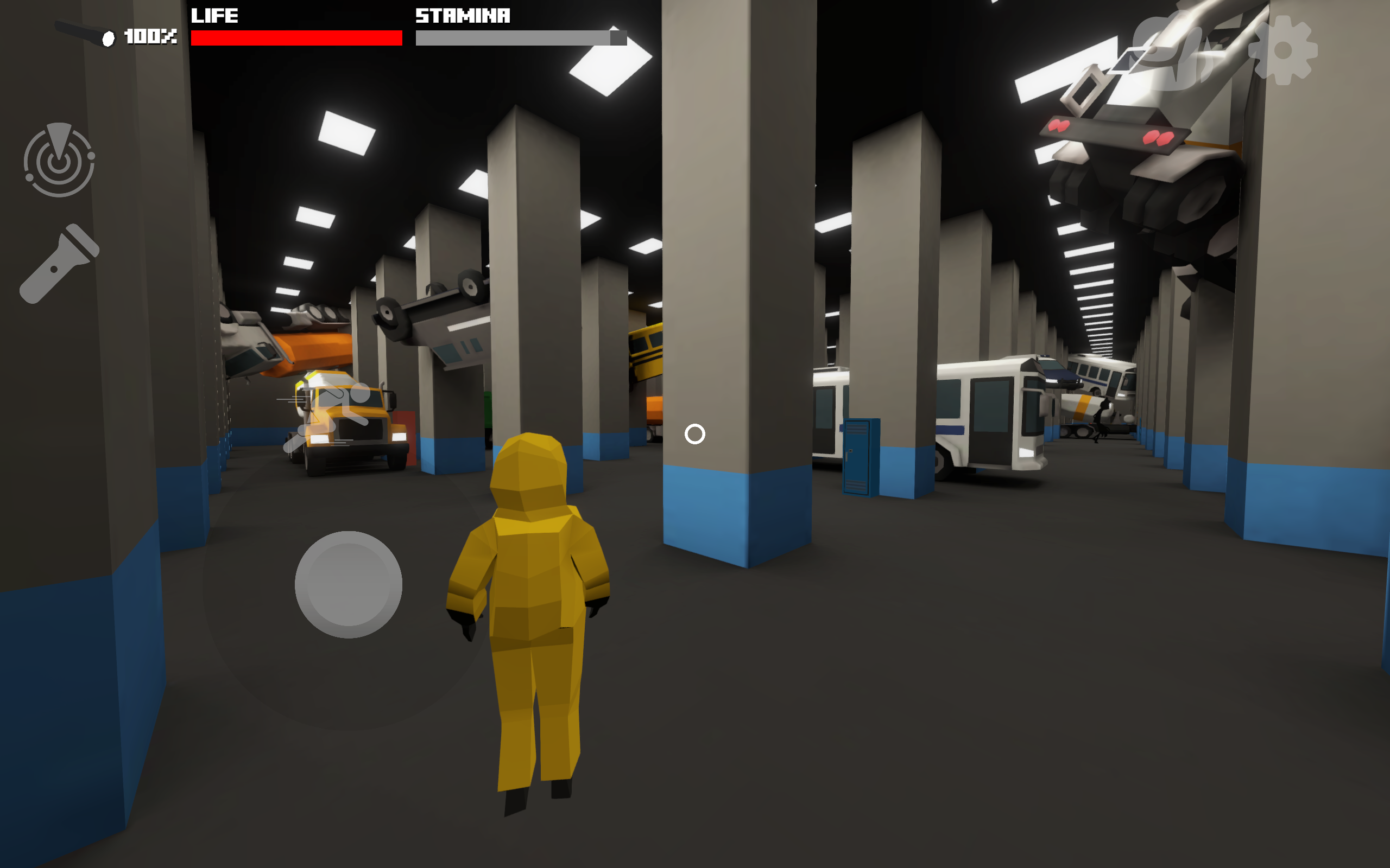 Screenshot of Poly Backrooms Multiplayer