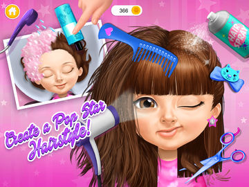 Sweet Baby Girl Pop Stars Game Screenshot