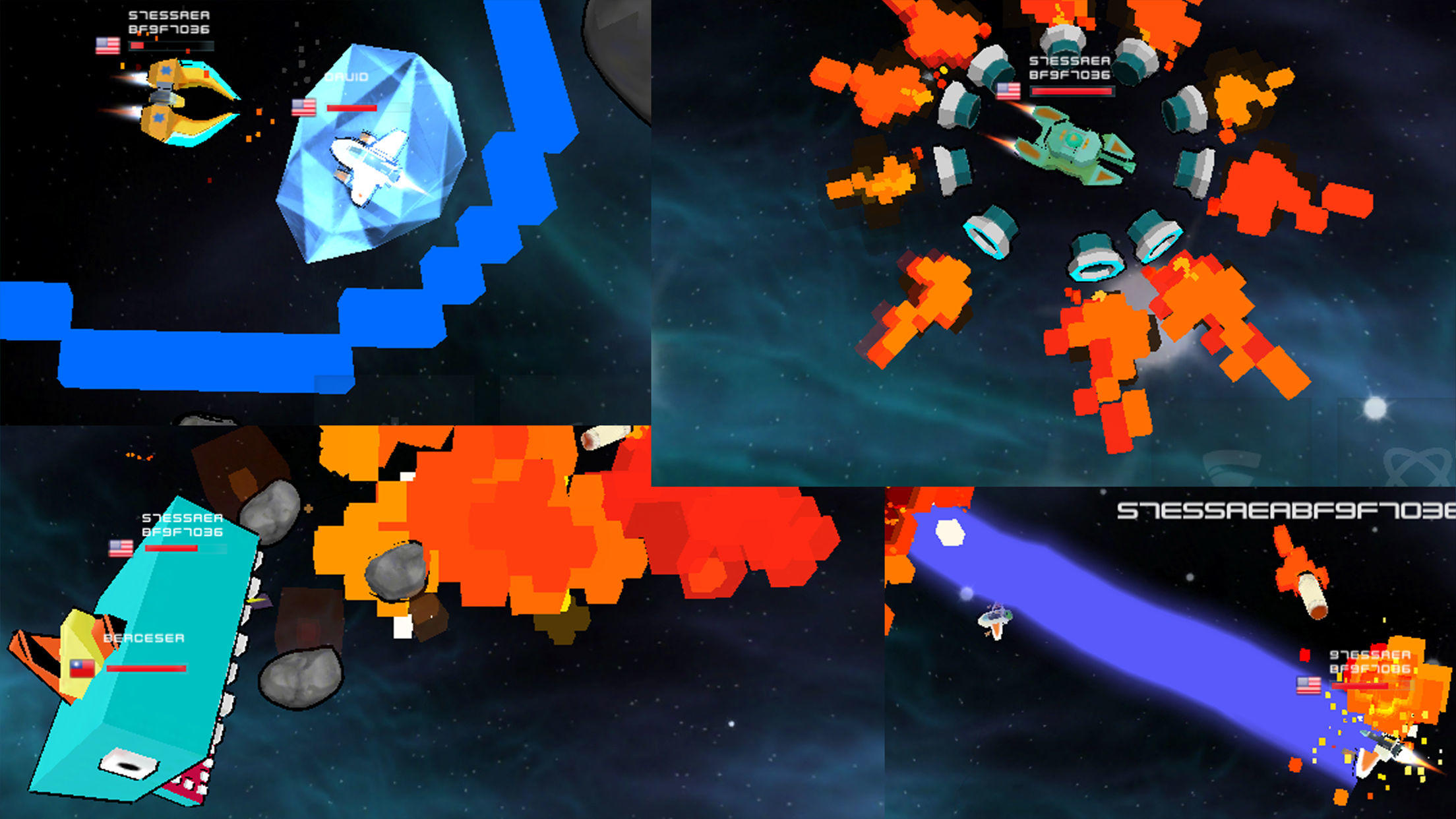 Battle Galaxy Game Screenshot