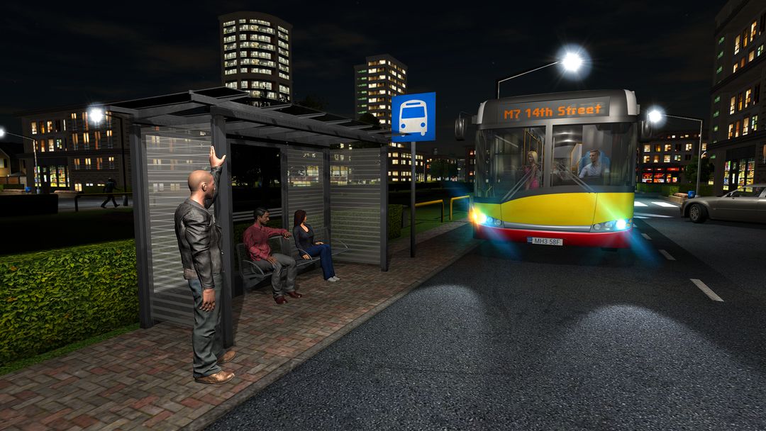 Screenshot of Bus Game