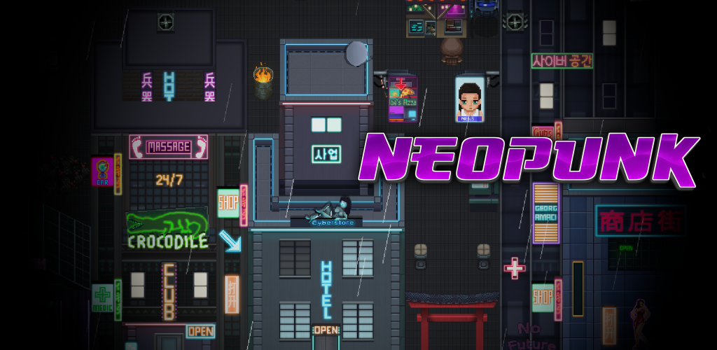 Banner of Neopunk – Retro-Cyberpunk-Rollenspiel 