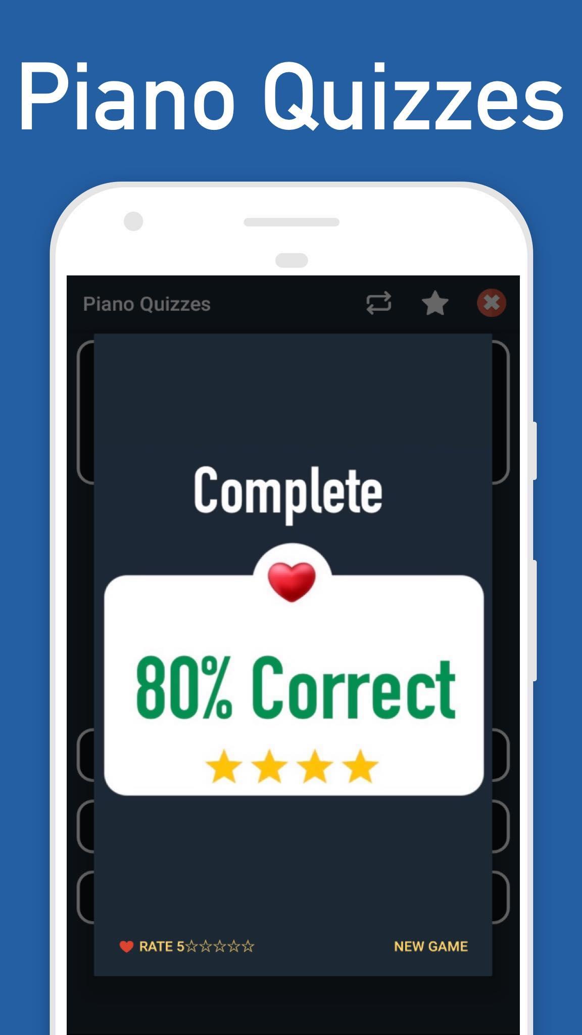 Screenshot of Piano Quizzes Guess Song Games