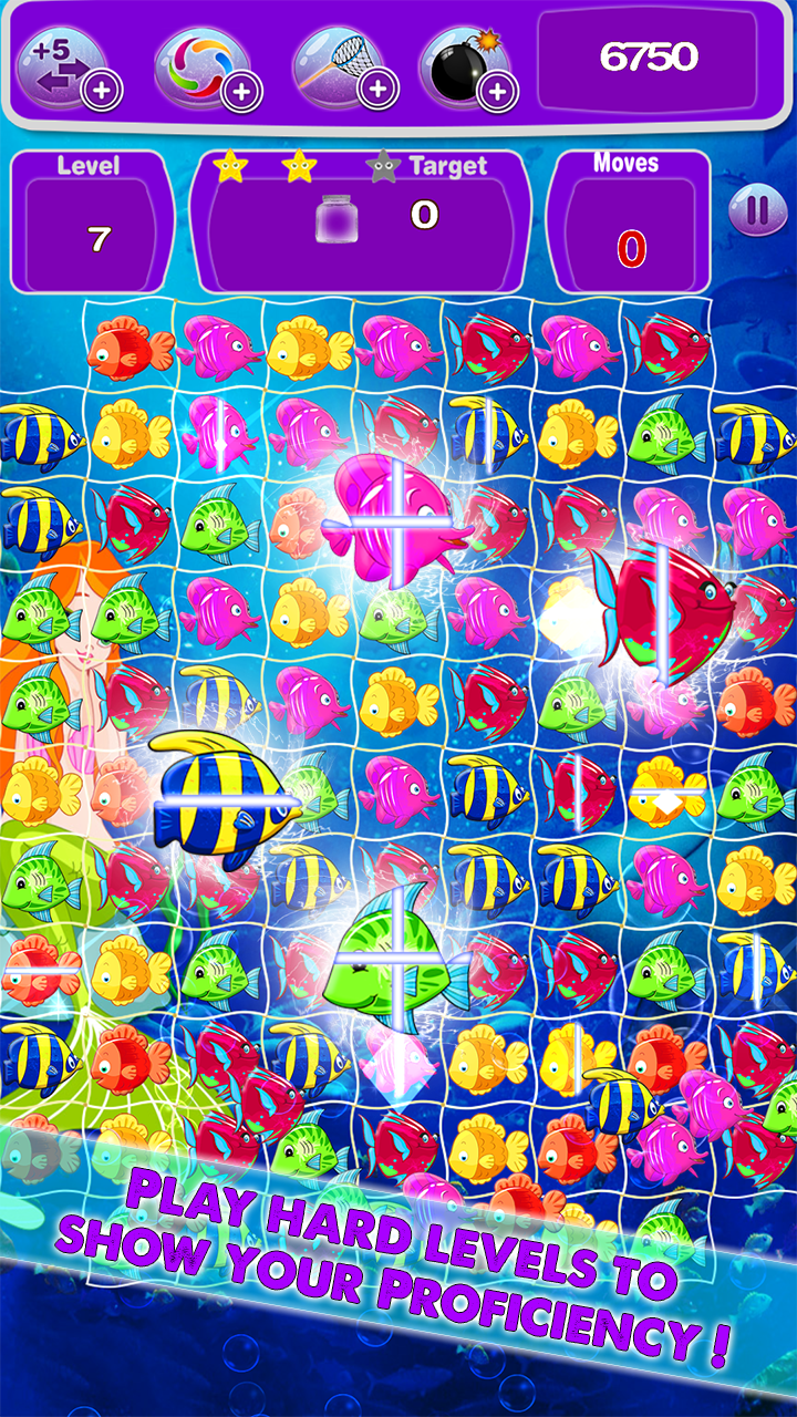 Crazy Mermaid Fish Fun - Pro Game Screenshot