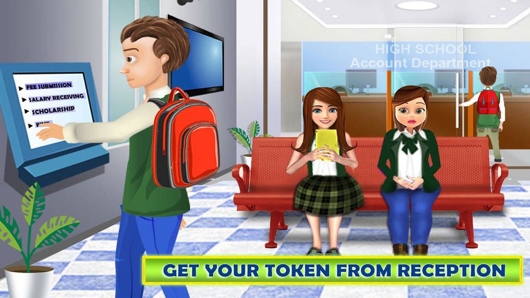 Screenshot of School Cashier Games For Girls