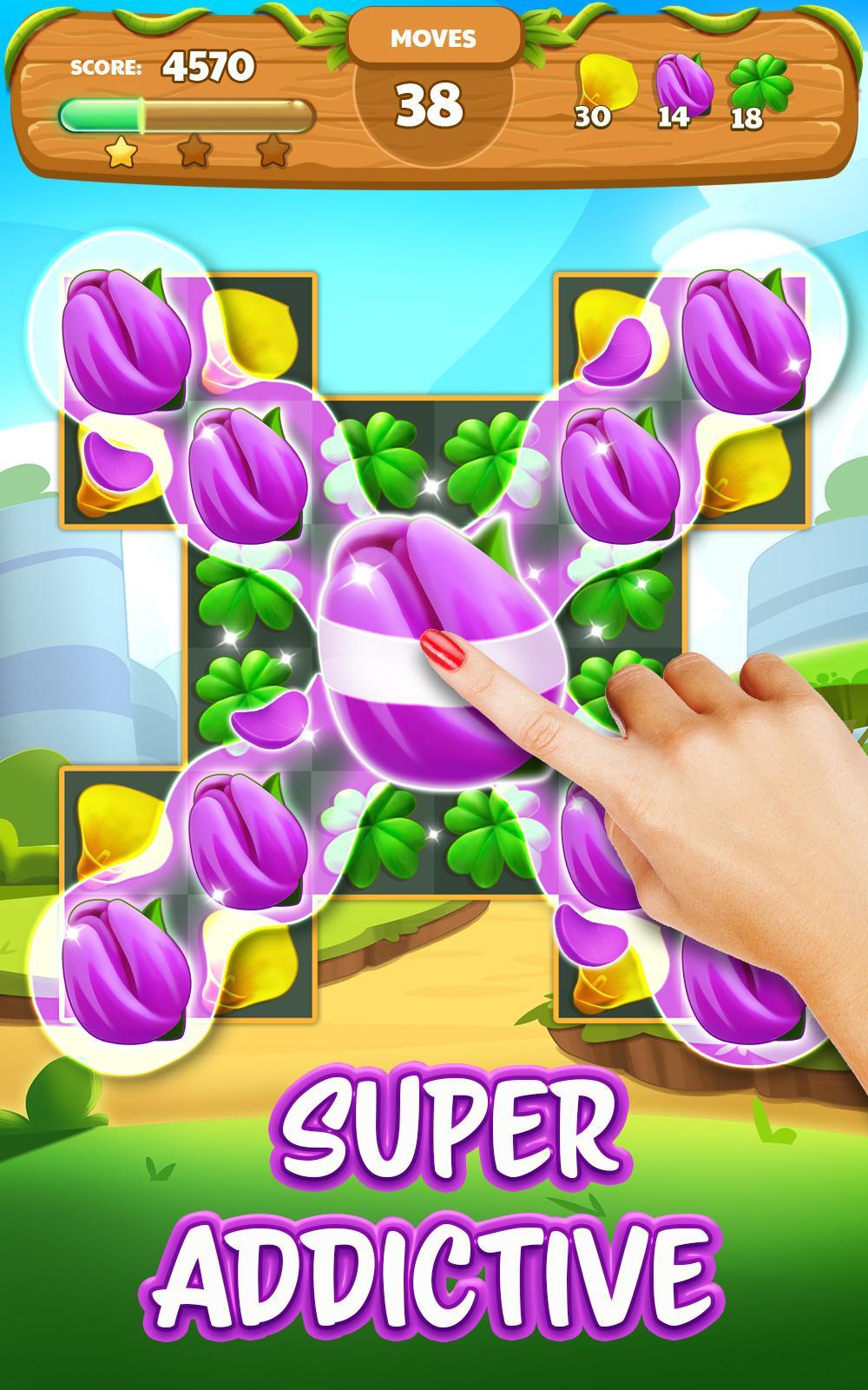 Tulip Match ゲームのスクリーンショット