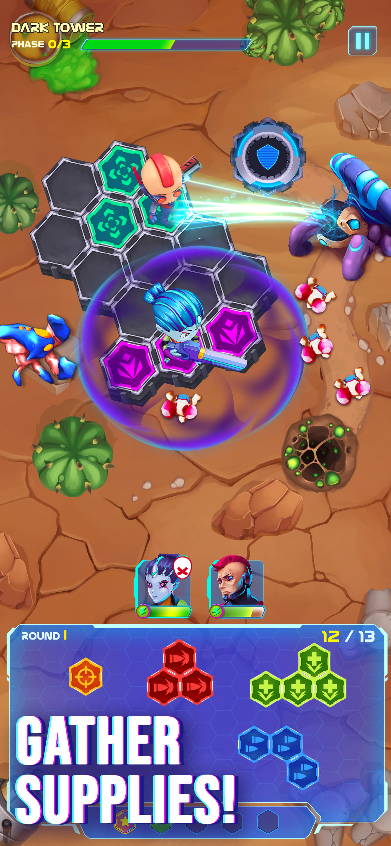 Merge Tower Defense Game Screenshot