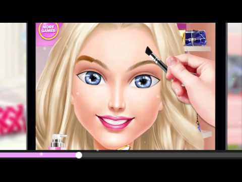Screenshot of the video of Boyfriend Does My Makeup Salon