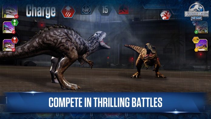 Screenshot of Jurassic World™: The Game