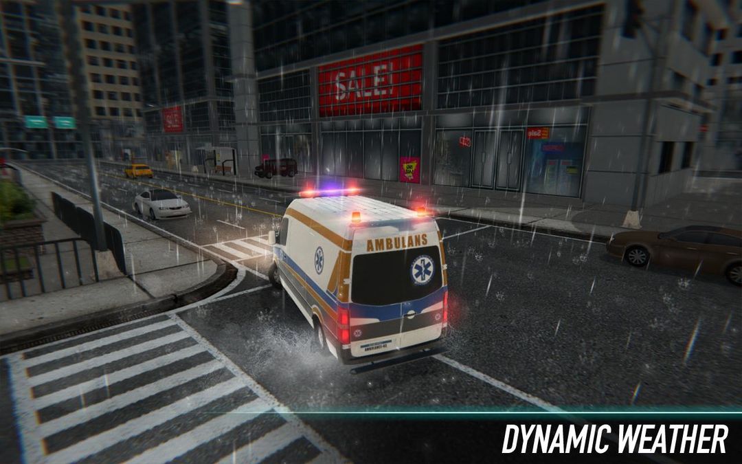 City Ambulance - Rescue Rush 게임 스크린 샷