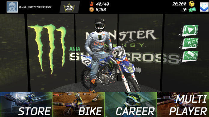 Screenshot 1 of เกม Monster Energy Supercross 