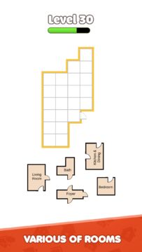 Room Sort Master: House Plan Game Screenshot