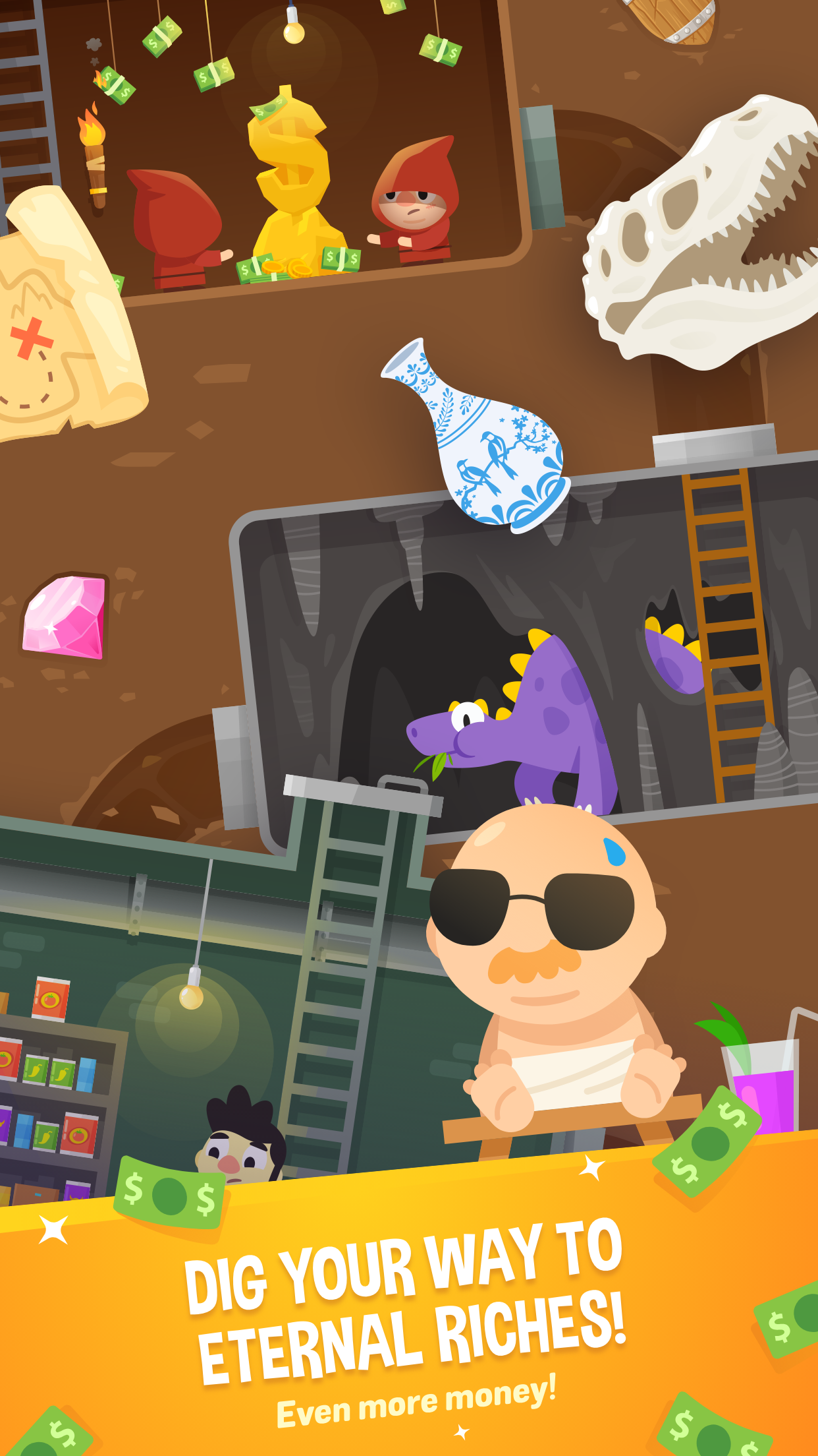 Make It Rain The Love of Money Game Screenshot
