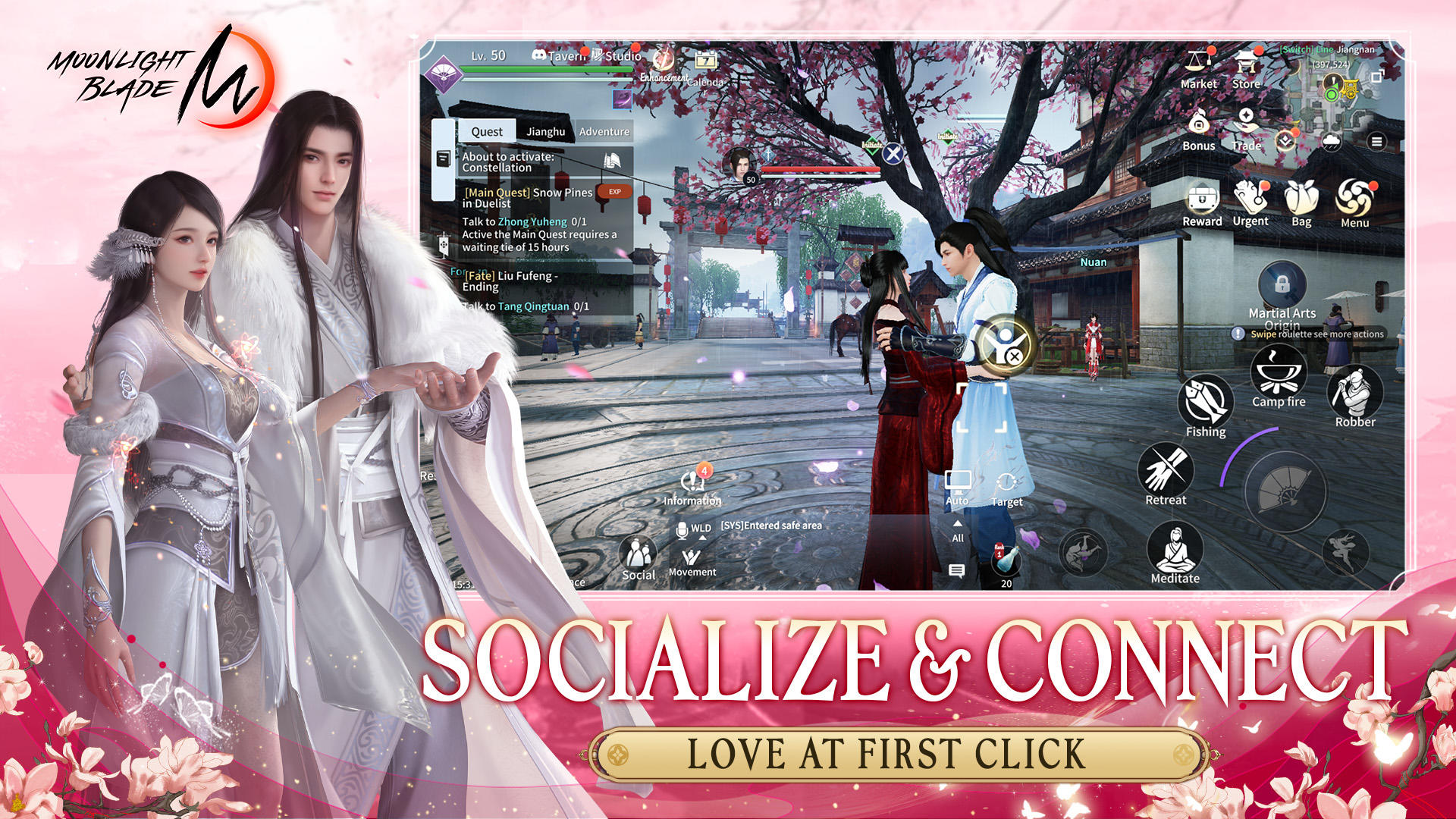 Moonlight Blade M Game Screenshot