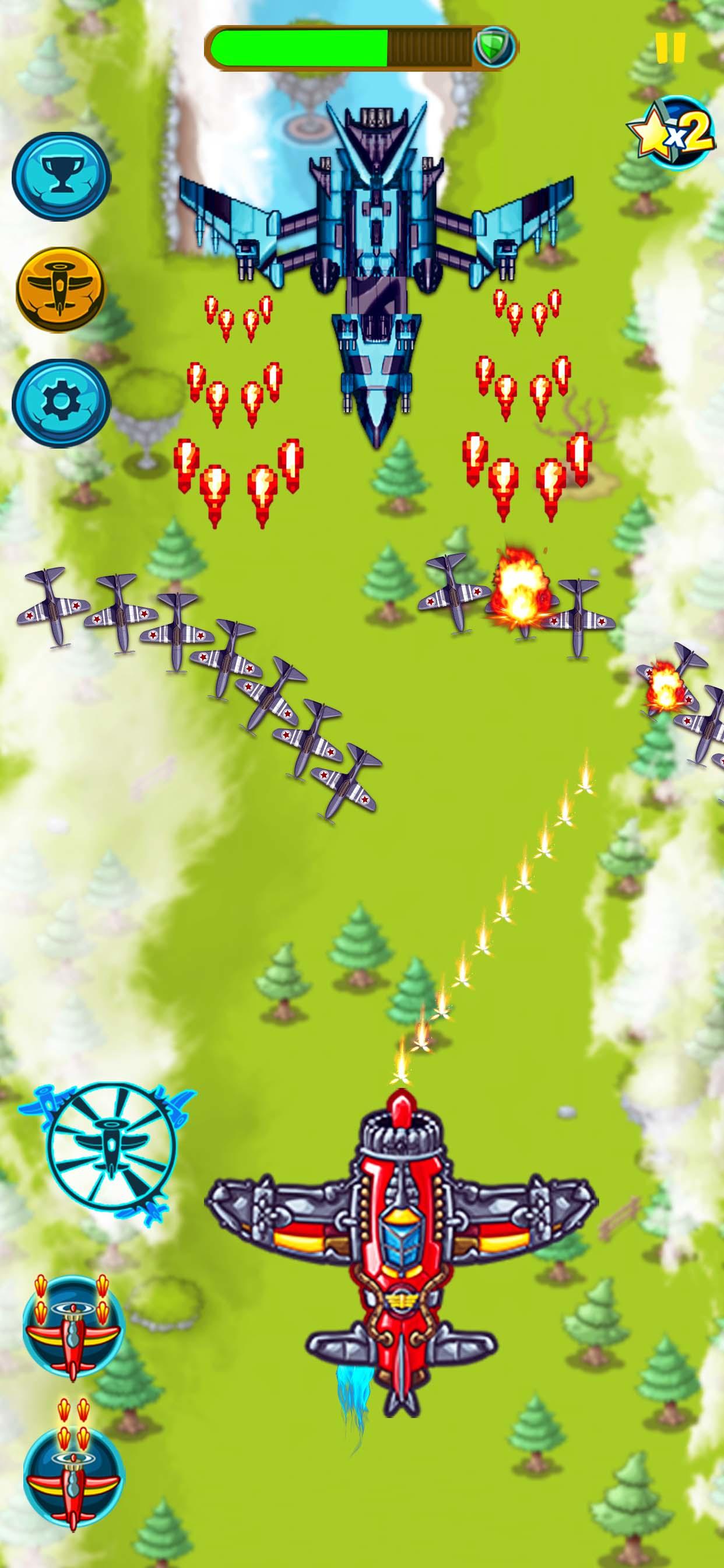Screenshot of War Plane Fighter Jet Games