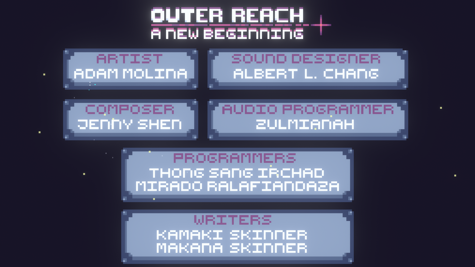 Outer Reach 게임 스크린 샷