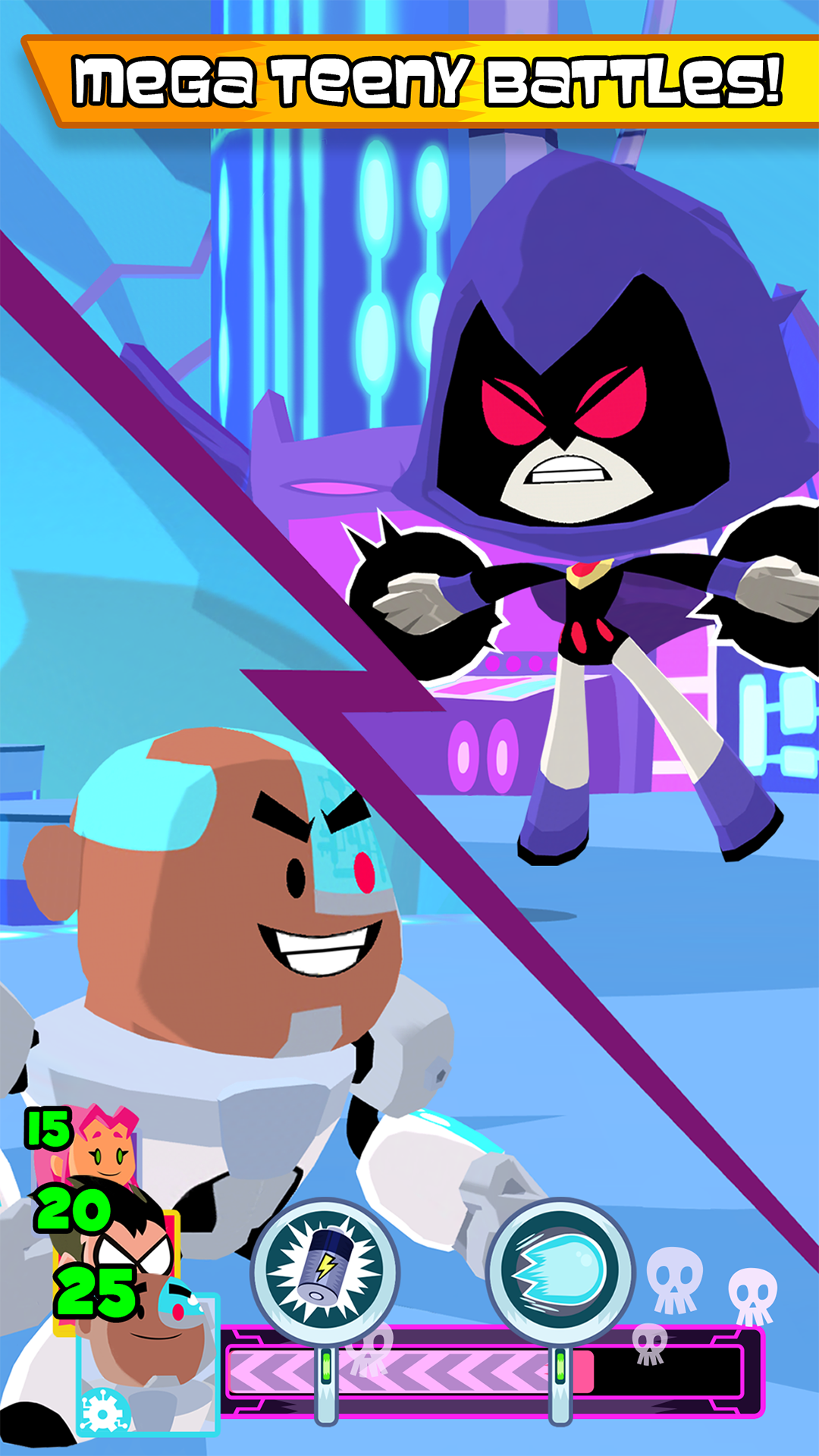 Teeny Titans - Teen Titans Go! Game Screenshot