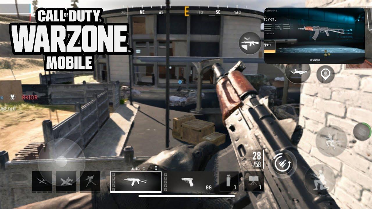WARZONE MOBILE SMOOTH 60 FPS GAMEPLAY 