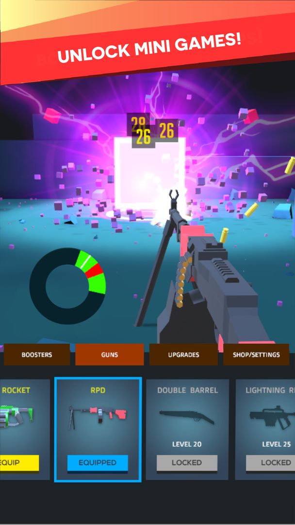 Screenshot of Gun Breaker - Idle Gun Games