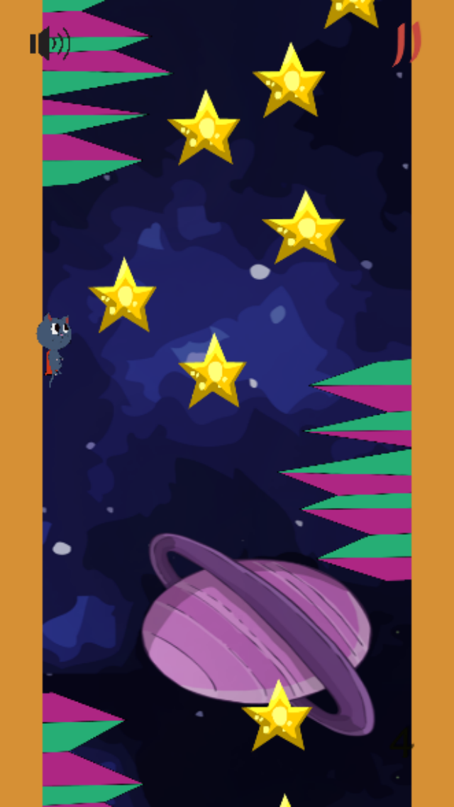 Space Cat Game Screenshot