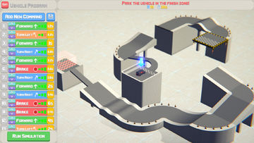 Code Racer Game Screenshot