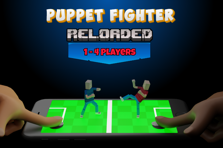 Screenshot of the video of Puppet Fighter 2 player challenge