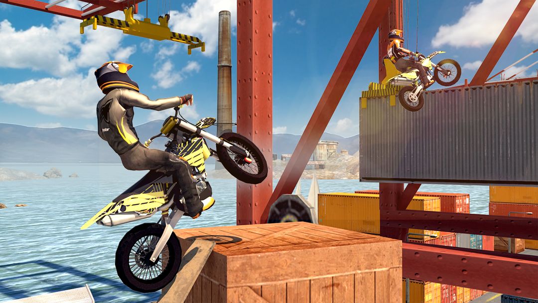 Screenshot of Stunt Biker 3D