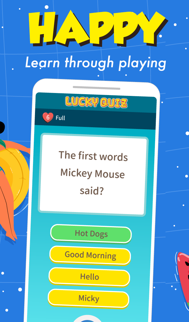 Fun trivia game - Lucky Quizのキャプチャ