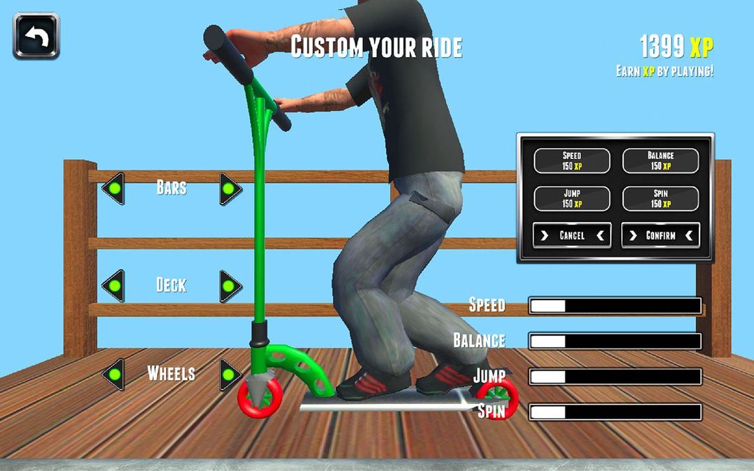 Screenshot of Scooter X