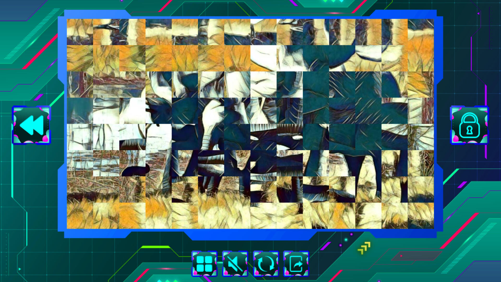 Screenshot of Twizzle Puzzle: Animals