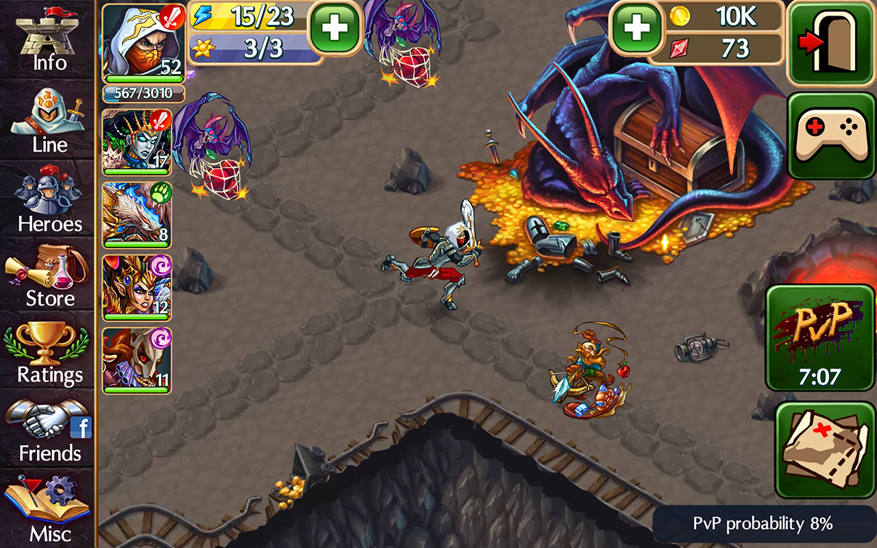 Cuplikan Layar Game Epic Forces