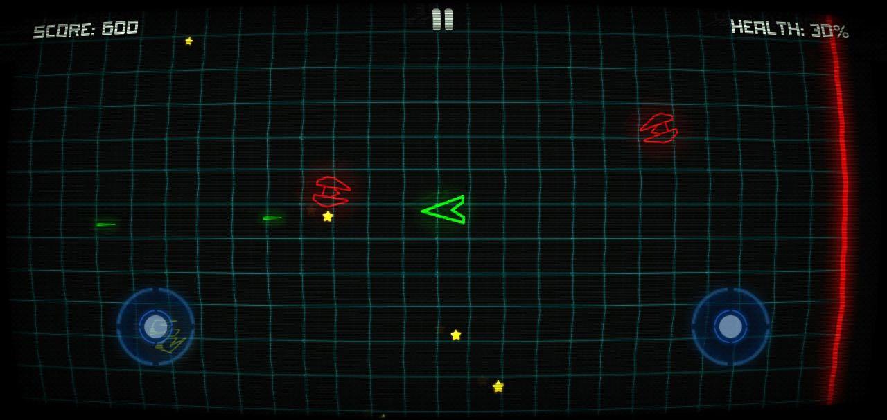Asteroids Arcade Game Screenshot