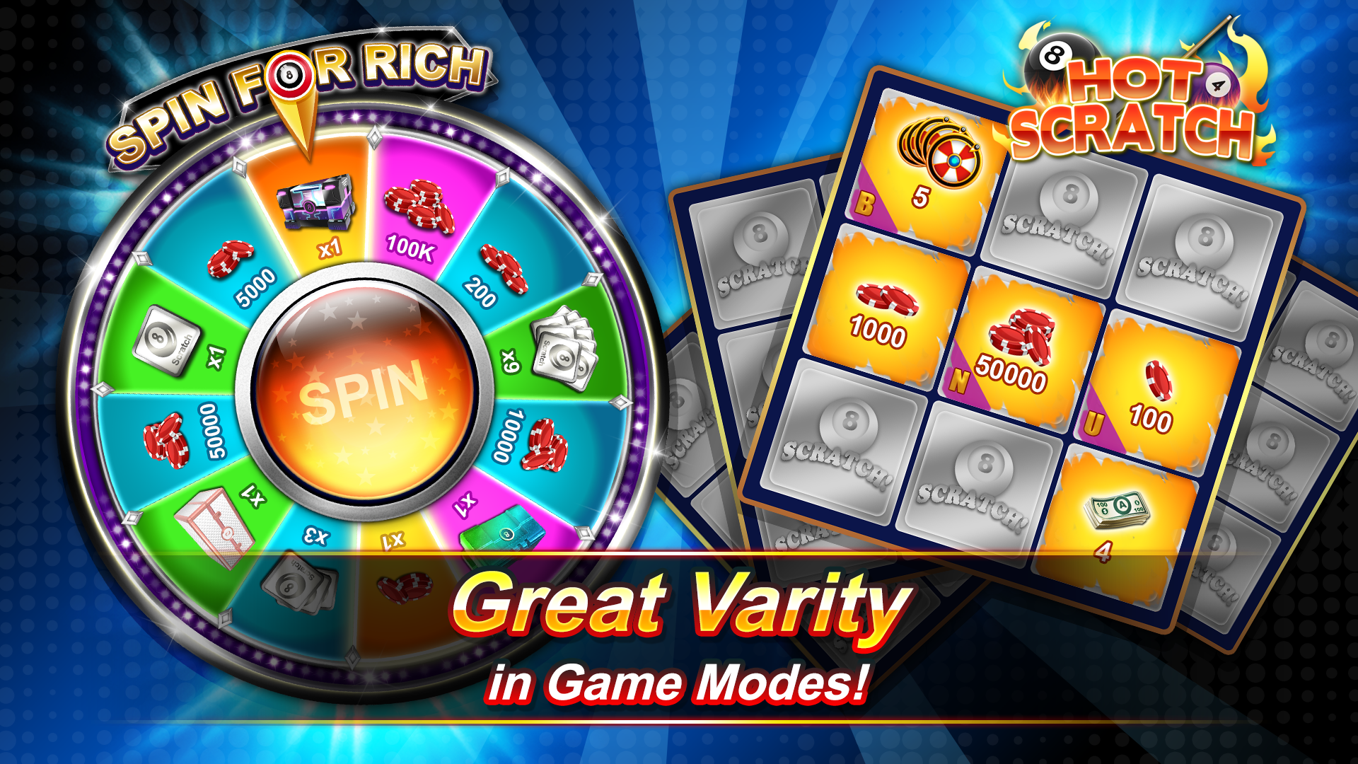 Pool Ace - 8 Ball and 9 Ball G Game Screenshot