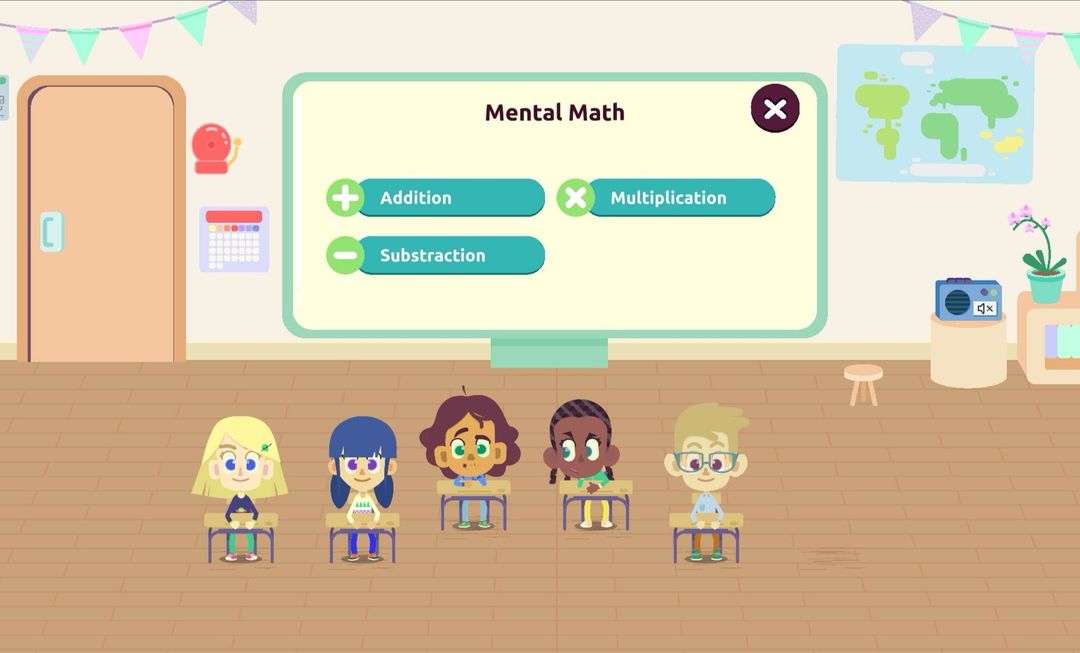 Screenshot of MySchool - Learning Game