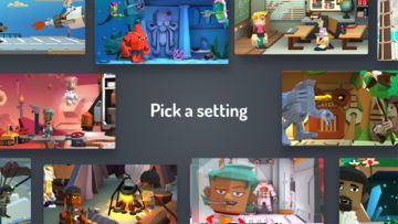 Captura de Tela do Jogo Toontastic 3D