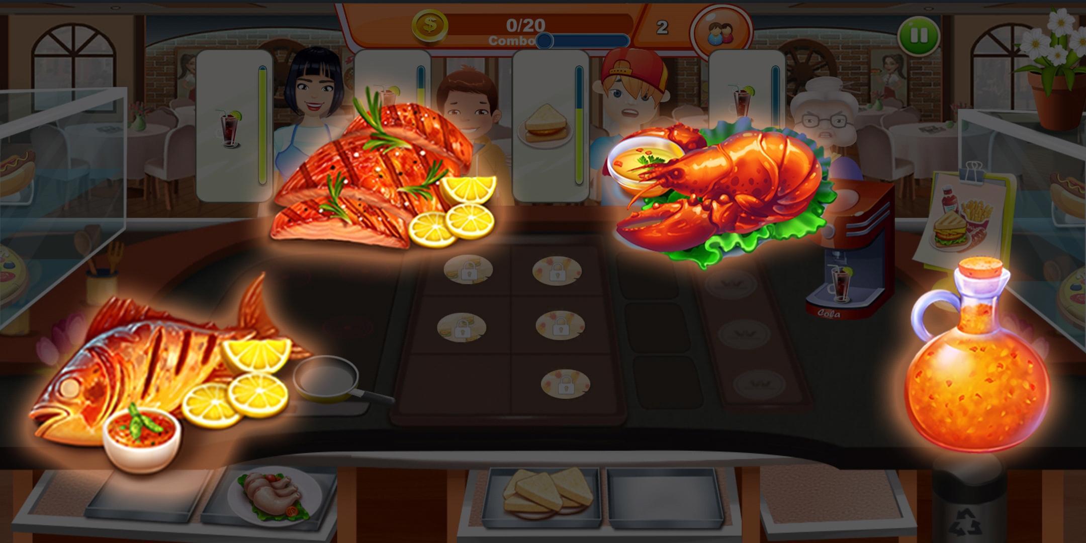 Cuplikan Layar Game Cooking Journey