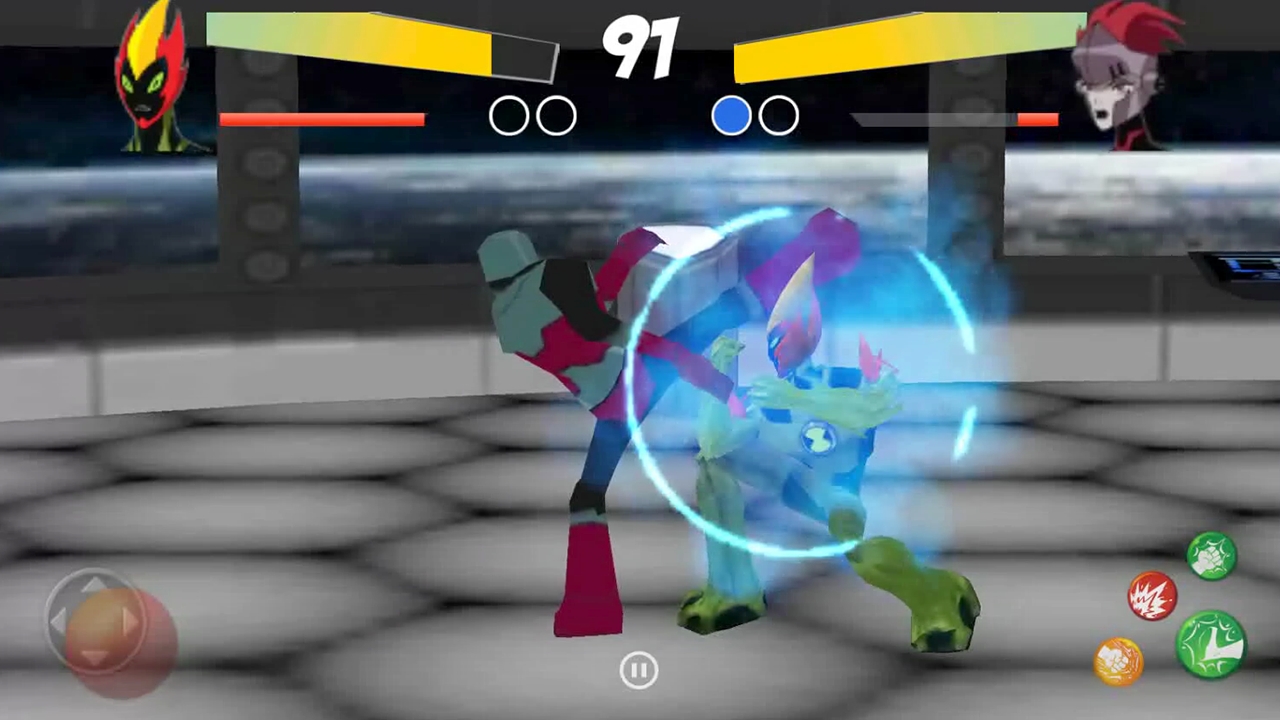 Screenshot of Aliens Arena: Mega Alien War Transform