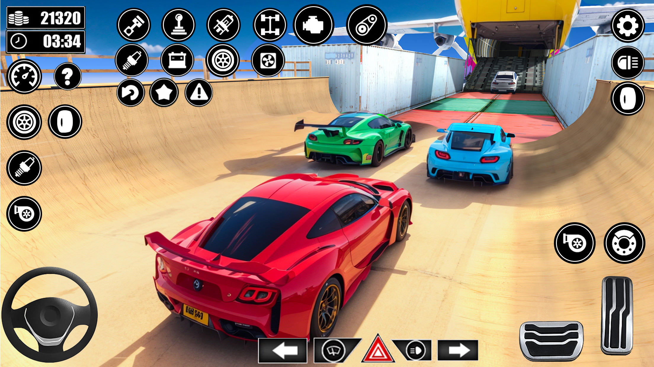 Screenshot of Extreme Car Stunt Master 3D