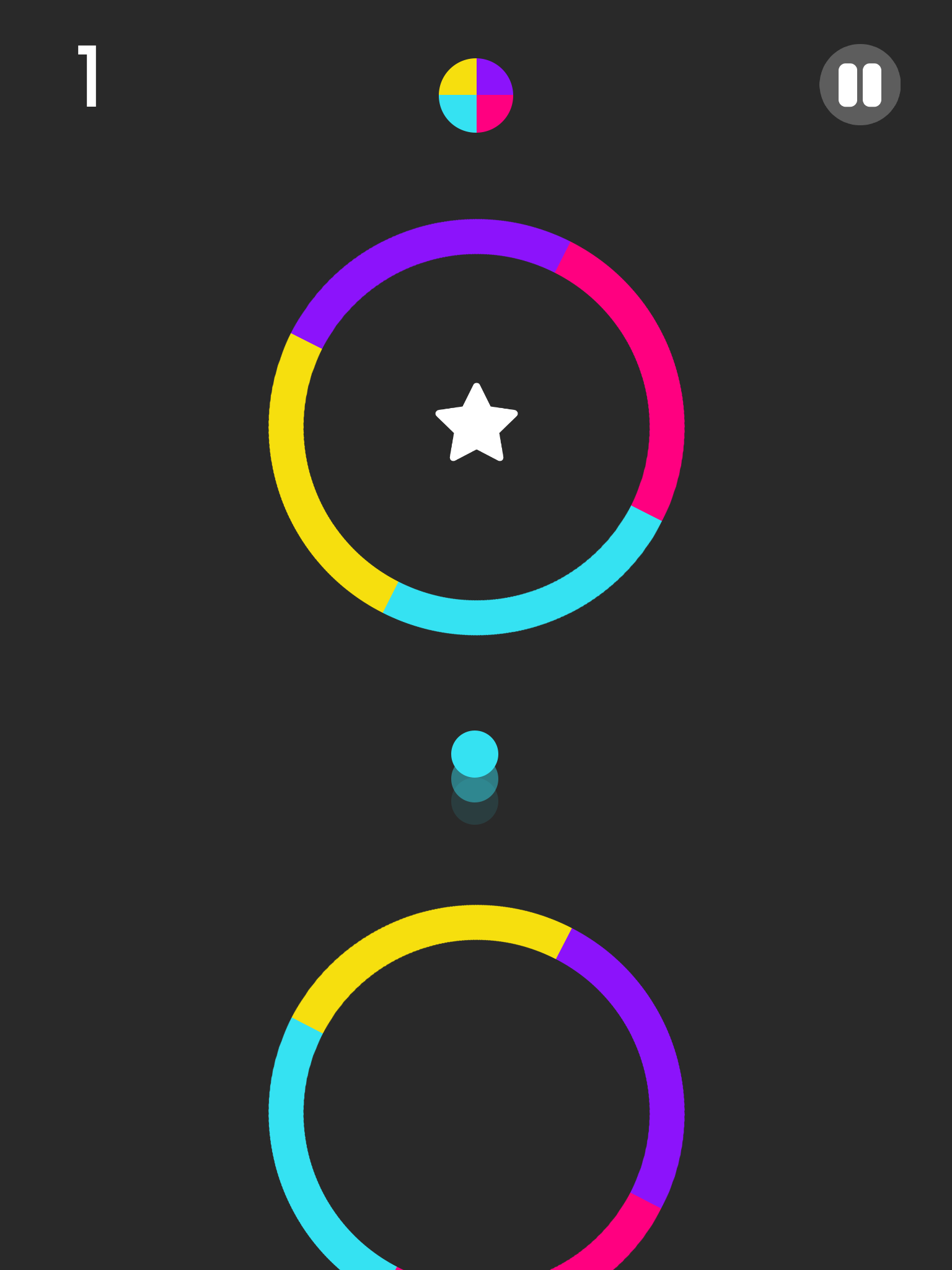 Color Switch Game Screenshot