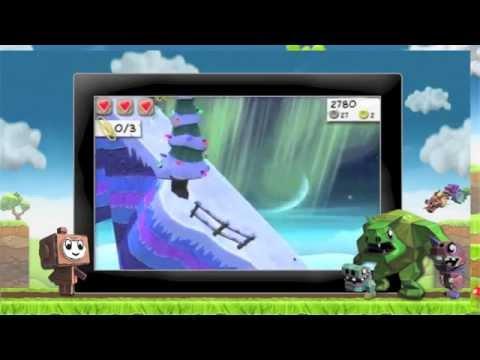 Screenshot dari video Paper Monsters 3d platformer