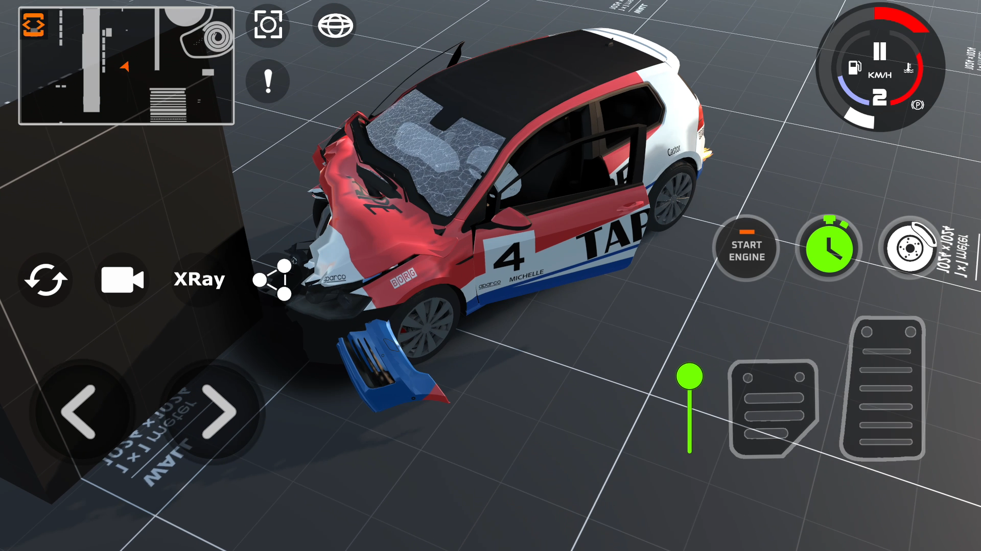 DriveCSX Car Crash Simulator Game Screenshot