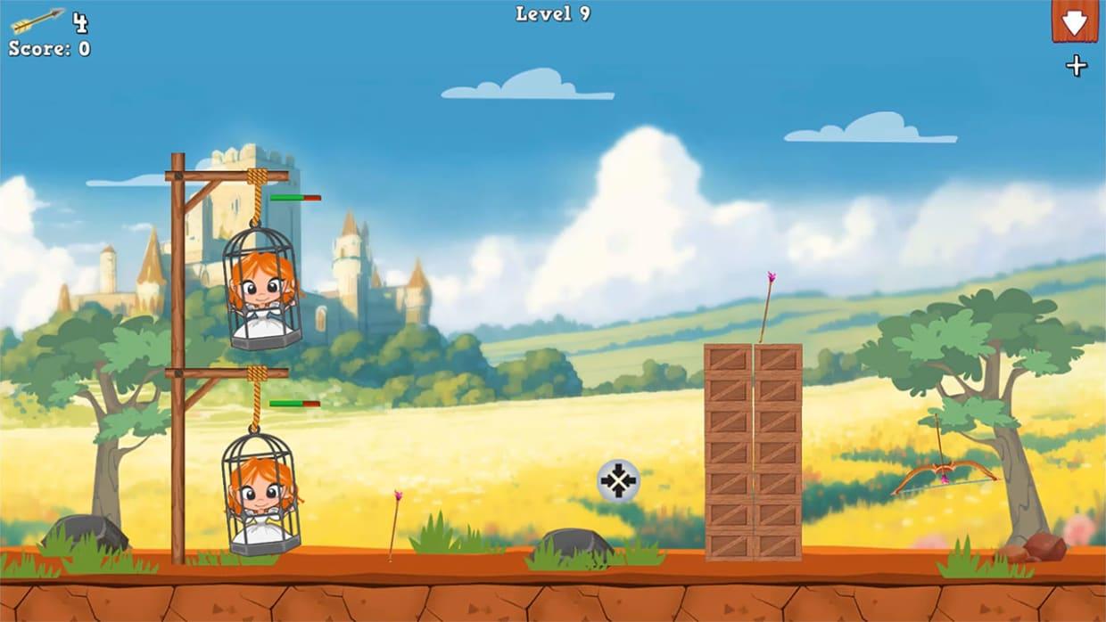 Brave Bow Archer: Princess Rescue Simulator! Game Screenshot